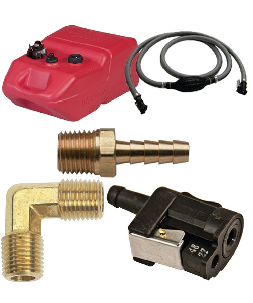 Fuel Tanks, Connectors and Hoses