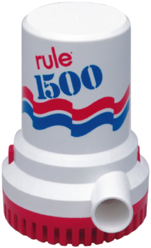 Rule 1500 GPH Bilge Pump 12V
