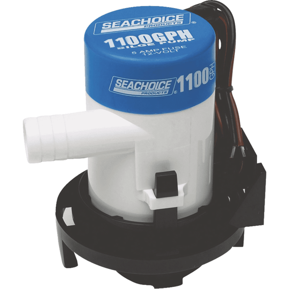 Seachoice 12V Universal 1100 GPH Bilge Pump