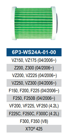 6P3-WS24A-01-00 Filter Element