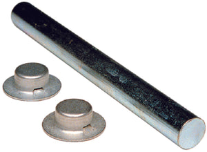 TIE-86032 Tie Down Engineering Zinc Plated Roller Shaft With 2 Pal Nuts 5/8 X 15-1/4